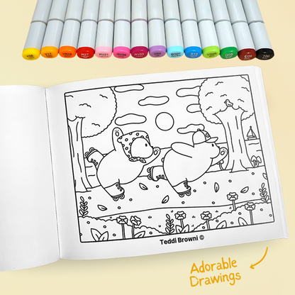 Coloring Book Volume 1 (25 Pages) 💛🧸🎨