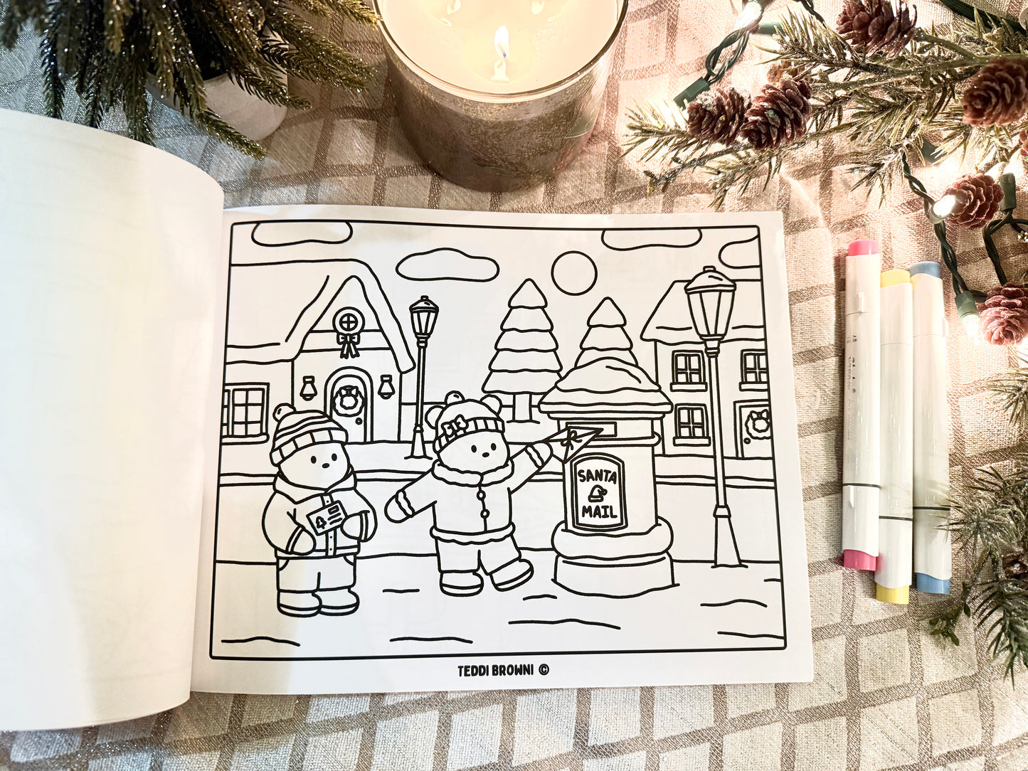 *NEW* Coloring Book Volume 3 - Christmas Adventures 🧸🎅🏼🎄