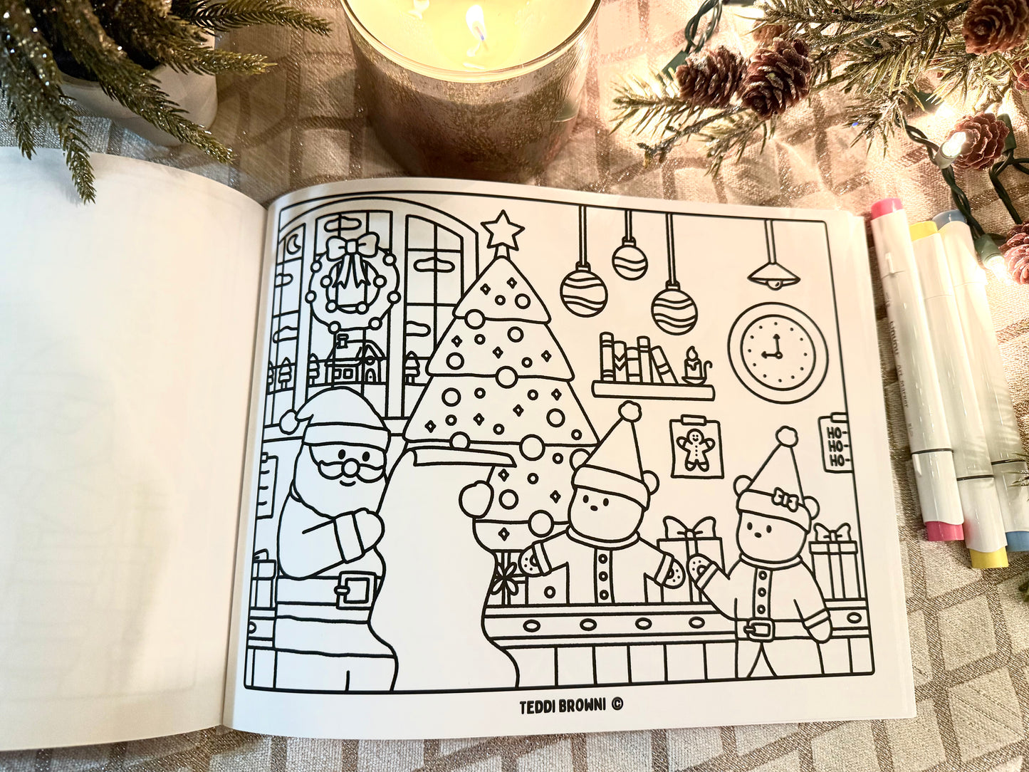 *NEW* Coloring Book Volume 3 - Christmas Adventures 🧸🎅🏼🎄